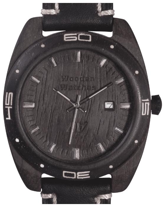 AA Wooden Watches S2 Black wrist watches for men - 1 picture, photo, image