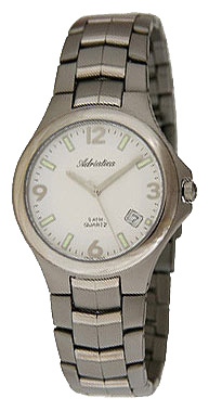 Adriatica 1068 Tit/Arabic/Silver wrist watches for men - 1 image, photo, picture