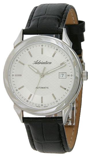 Adriatica 1072 SS/Silver/A wrist watches for men - 1 photo, image, picture