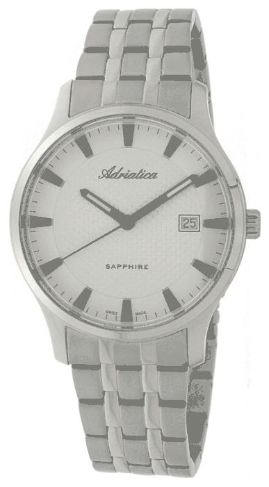 Adriatica 1258.51B3Q wrist watches for men - 1 photo, picture, image