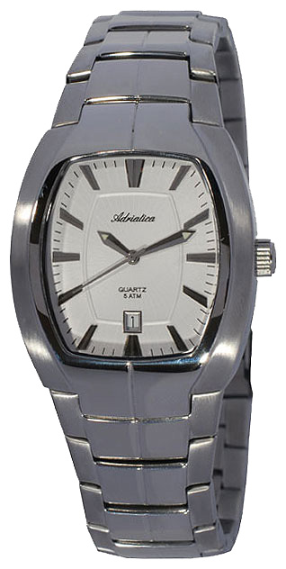 Adriatica 8108 SS/Silver wrist watches for men - 1 picture, image, photo