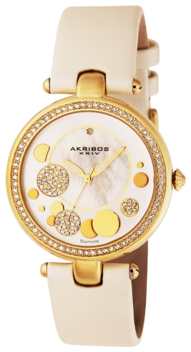 Akribos XXIV AKR434WT wrist watches for women - 1 picture, image, photo
