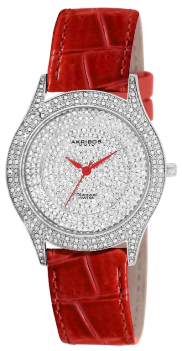 Akribos XXIV AKR464RD wrist watches for women - 1 picture, image, photo