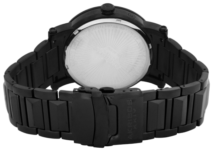Akribos XXIV AKR465BK wrist watches for men - 2 picture, photo, image
