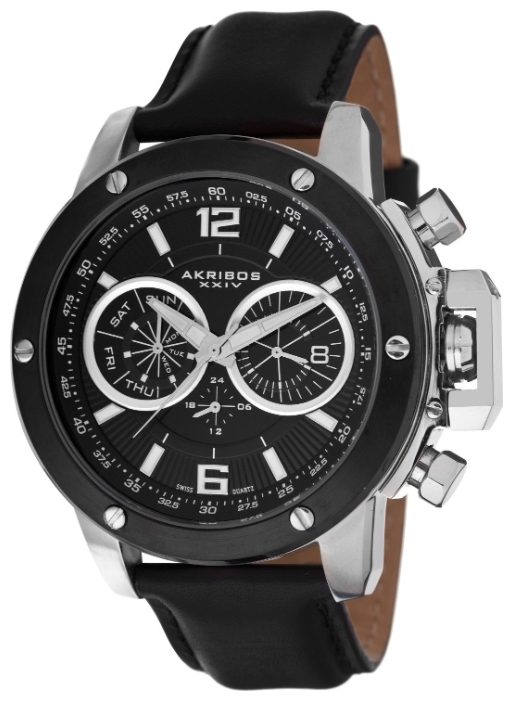 Akribos XXIV AKR469SS wrist watches for men - 1 picture, image, photo