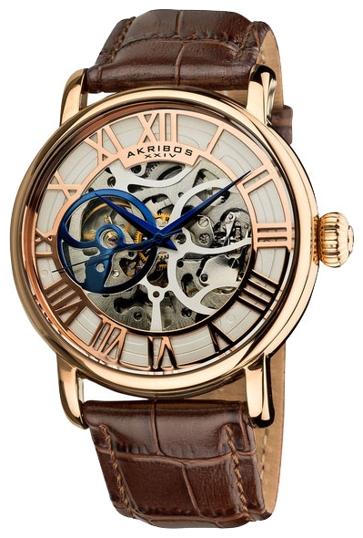 Akribos XXIV AKRX540RG wrist watches for men - 1 photo, picture, image