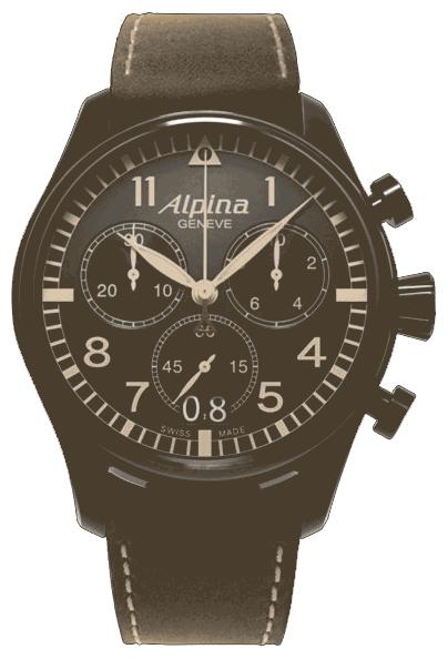 Alpina AL-372GR4FBS6 wrist watches for men - 1 photo, image, picture