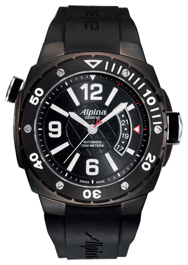 Alpina AL-525LBB5FBAEV6 wrist watches for men - 1 picture, image, photo