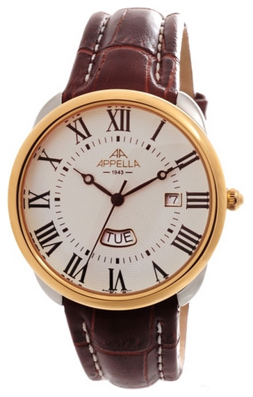 Appella 4369-2011 wrist watches for men - 1 photo, image, picture