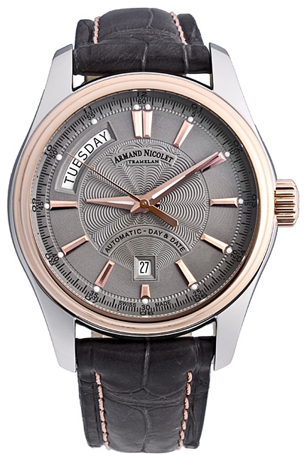 Armand Nicolet 8641A-GR-P914GR2 wrist watches for men - 1 image, photo, picture