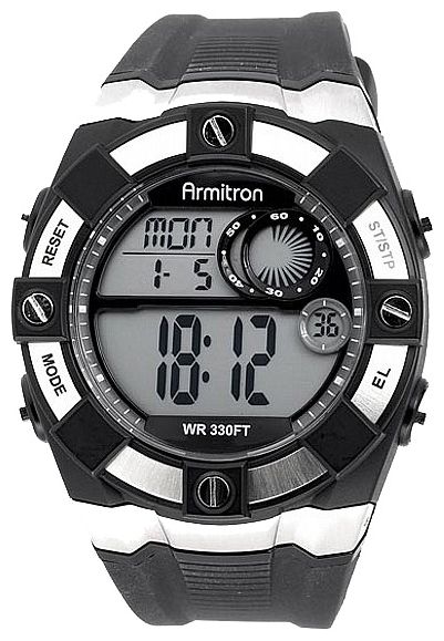 Armitron 40-8172BLK wrist watches for men - 1 image, photo, picture