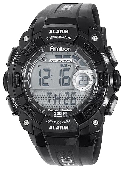 Armitron 40-8209BLK wrist watches for men - 1 picture, image, photo