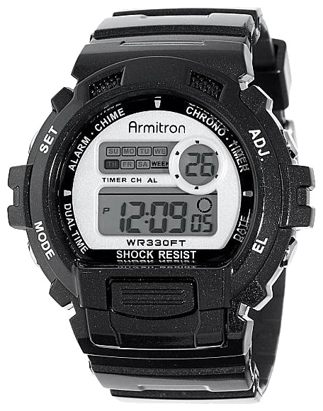Armitron 40-8216WHT wrist watches for men - 1 picture, photo, image