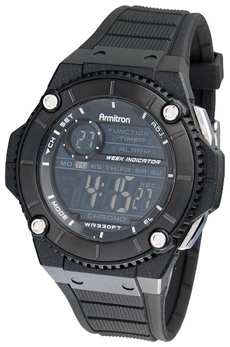 Armitron 40-8245BLK wrist watches for men - 1 picture, photo, image