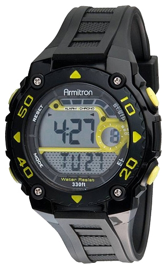 Armitron 40-8249LGN wrist watches for men - 1 picture, image, photo