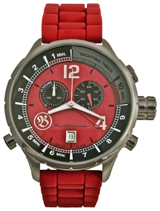 Bausele Yachting Red Earth wrist watches for men - 1 picture, image, photo