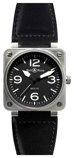 Bell & Ross BR0192-BL-ST wrist watches for men - 1 image, picture, photo