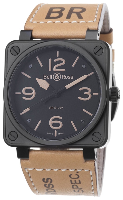 Bell & Ross BRG126-WH-ST/SCR pictures