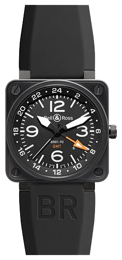 Bell & Ross BR0193-GMT wrist watches for men - 1 photo, picture, image