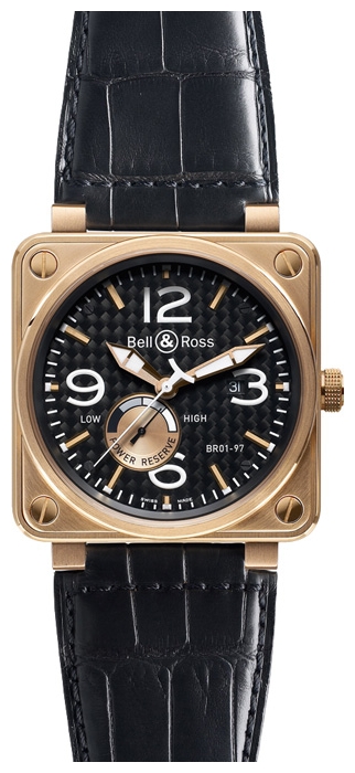 Bell & Ross BR0197-PINKGOLD wrist watches for men - 1 photo, picture, image