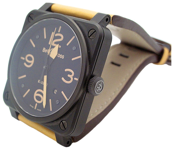 Bell & Ross BR0392 HERITAGE wrist watches for men - 2 photo, picture, image