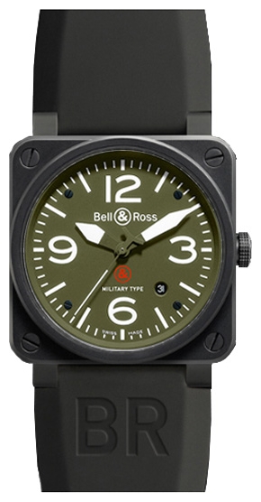 Bell & Ross BR0392-MILITARY wrist watches for men - 1 image, picture, photo