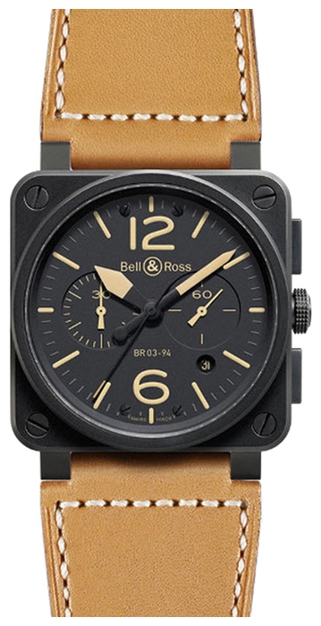 Bell & Ross BR0394-HERITAGE wrist watches for men - 1 photo, picture, image