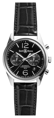 Bell & Ross BRG123-WH-ST/SCR pictures