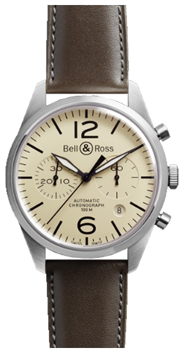 Bell & Ross BRV126-BEI-ST/SCA wrist watches for men - 1 image, picture, photo