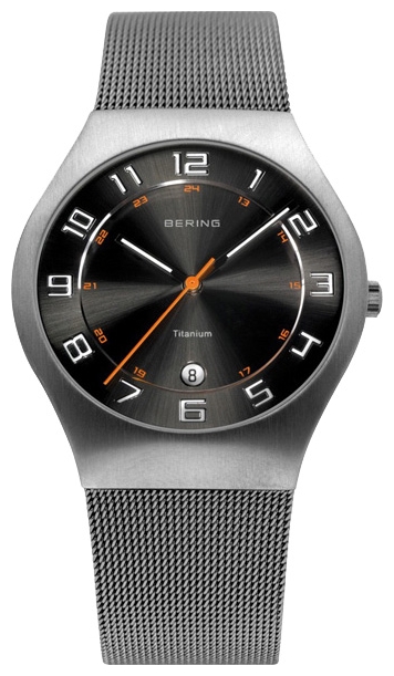 Bering 11937-007 wrist watches for men - 1 photo, picture, image