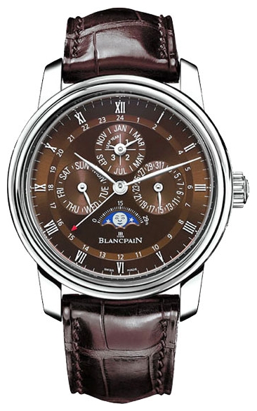 Blancpain 4277-3446-55B wrist watches for men - 1 photo, image, picture