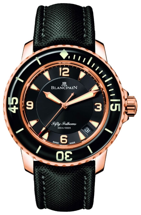 Blancpain 5015-3630-52 wrist watches for men - 2 image, photo, picture