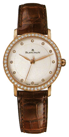 Blancpain 6102-2987-55 wrist watches for women - 1 photo, picture, image