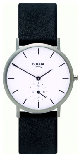 Boccia 3500-01 wrist watches for men - 1 picture, photo, image