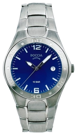 Boccia 3508-02 wrist watches for men - 1 photo, picture, image