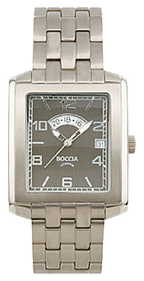 Boccia 3510-02 wrist watches for men - 1 photo, picture, image