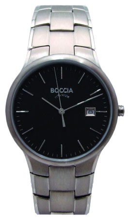 Boccia 3512-02 wrist watches for men - 1 photo, picture, image