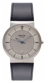 Boccia 3514-01 wrist watches for men - 1 picture, image, photo
