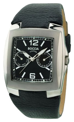 Boccia 3525-01 wrist watches for men - 1 photo, picture, image