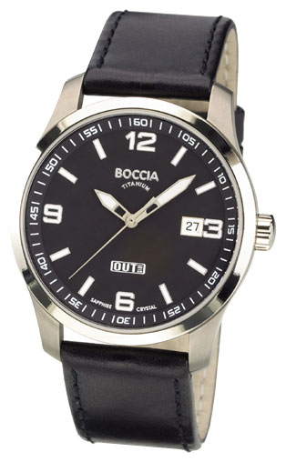 Boccia 3530-03 wrist watches for men - 1 picture, photo, image