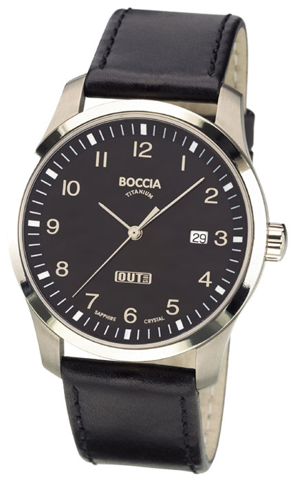 Boccia 3530-04 wrist watches for men - 1 photo, image, picture