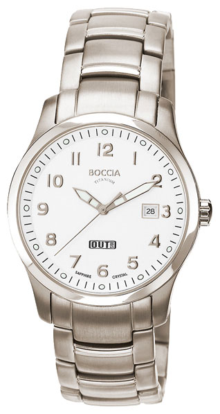 Boccia 3530-07 wrist watches for men - 1 picture, image, photo