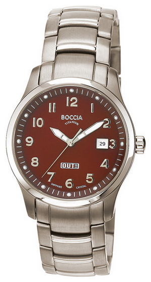 Boccia 3530-08 wrist watches for men - 1 photo, picture, image