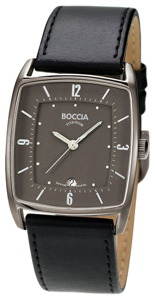 Boccia 3532-04 wrist watches for men - 1 photo, picture, image