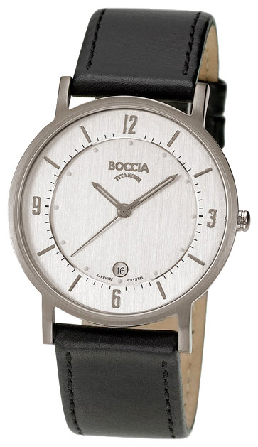 Boccia 3533-02 wrist watches for men - 1 picture, image, photo