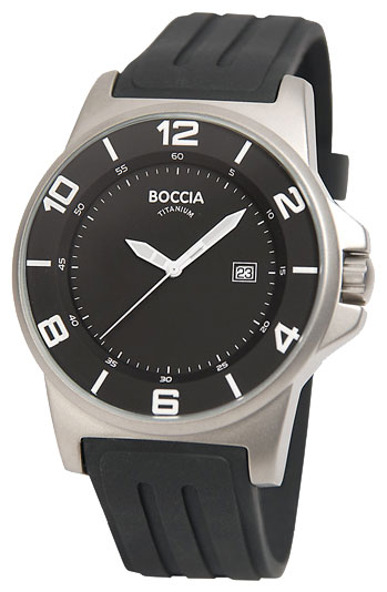 Boccia 3535-01 wrist watches for men - 1 picture, photo, image