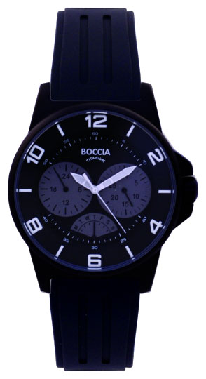 Boccia 3536-02 wrist watches for men - 1 photo, image, picture