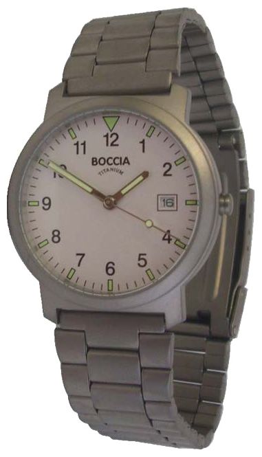 Boccia 3545-01 wrist watches for men - 1 photo, image, picture
