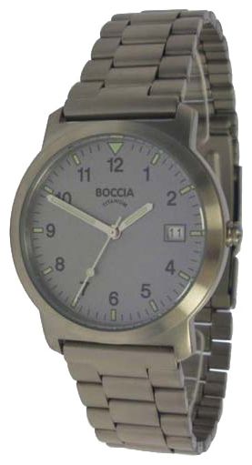 Boccia 3545-02 wrist watches for men - 1 picture, image, photo