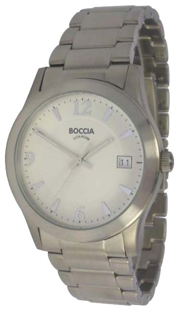 Boccia 3550-01 wrist watches for men - 1 photo, image, picture